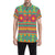 Mexican Pattern Print Design 04 Men's Short Sleeve Button Up Shirt