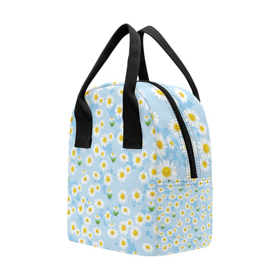 Daisy Pattern Print Design DS010 Insulated Lunch Bag