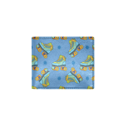 Roller skate Pattern Print Design A04 Men's ID Card Wallet