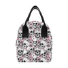 Cherry Blossom Pattern Print Design CB03 Insulated Lunch Bag