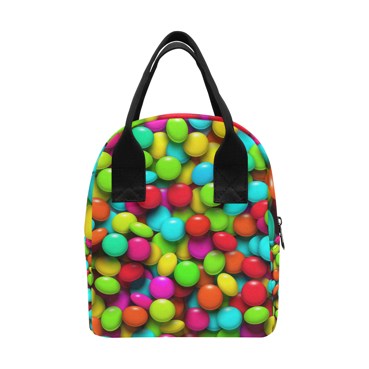 Candy Pattern Print Design CA03 Insulated Lunch Bag