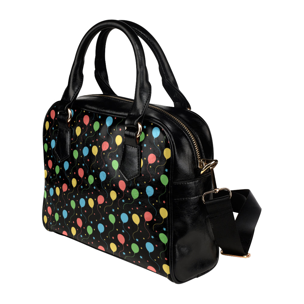 Ballon Colorful Pattern Print Design 04 Shoulder Handbag
