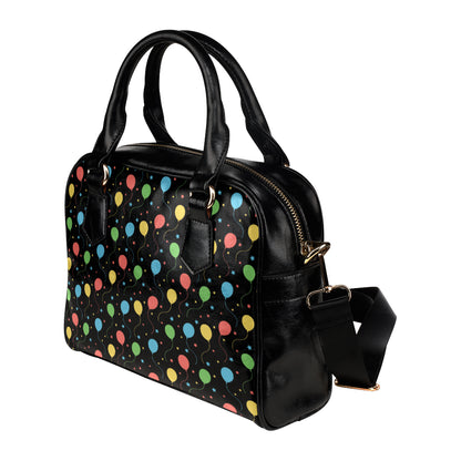 Ballon Colorful Pattern Print Design 04 Shoulder Handbag