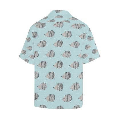 Hedgehog Pattern Print Design 02 Men's Hawaiian Shirt