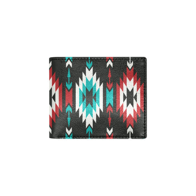 Native Pattern Print Design A08 Men's ID Card Wallet