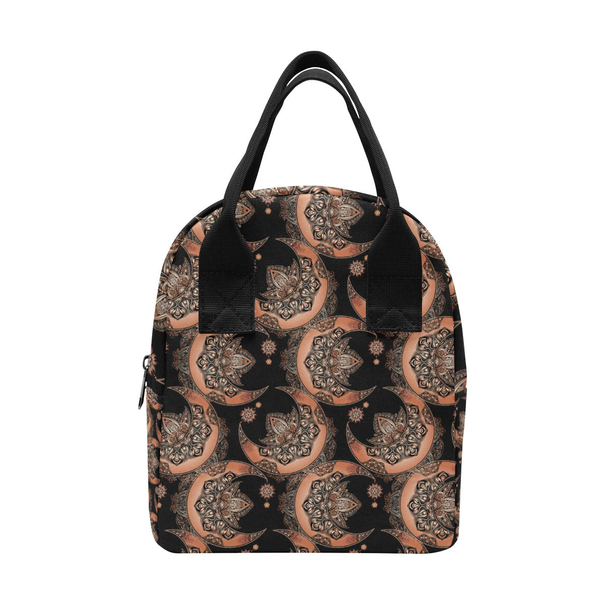 Sun Moon Mandala Insulated Lunch Bag