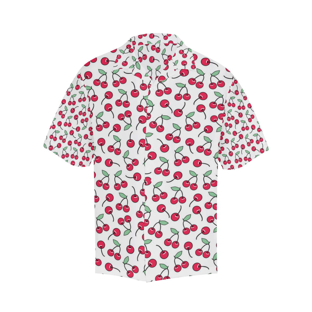 Cherry Pattern Print Design 03 Men's Hawaiian Shirt