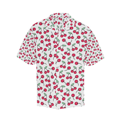 Cherry Pattern Print Design 03 Men's Hawaiian Shirt