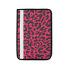 Cheetah Pink Print Pattern Car Seat Belt Cover