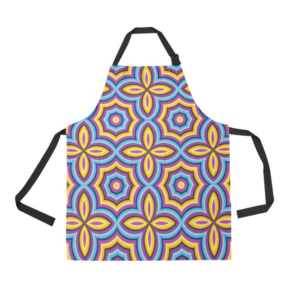 Optical illusion Pattern Print Design A03 Apron with Pocket