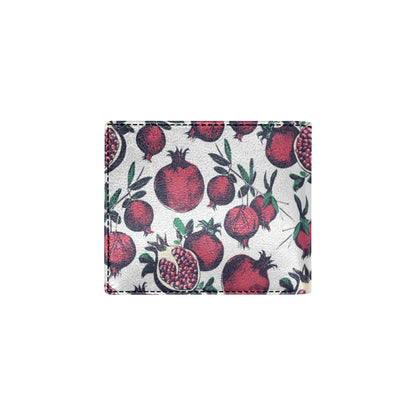 Pomegranate Pattern Print Design PG01 Men's ID Card Wallet