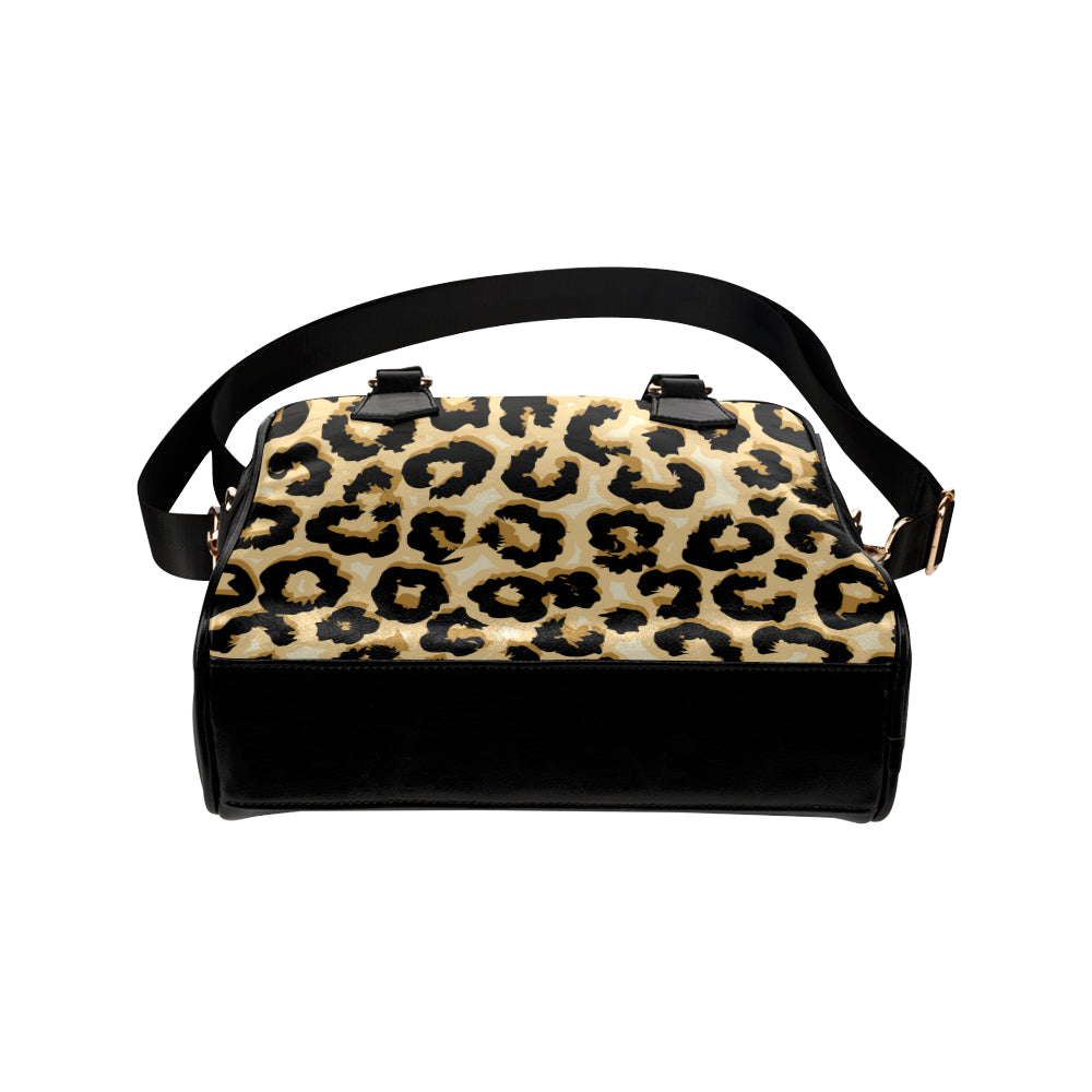 Jaguar Skin Pattern Print Design 02 Shoulder Handbag