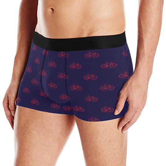 Bicycle Pattern Print Design 01 Men's Boxer Briefs