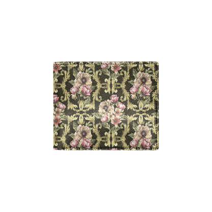 Baroque Pattern Print Design 02 Men's ID Card Wallet
