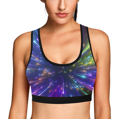 Celestial Rainbow Speed Light Sports Bra