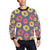 Anemone Pattern Print Design AM010 Men Long Sleeve Sweatshirt