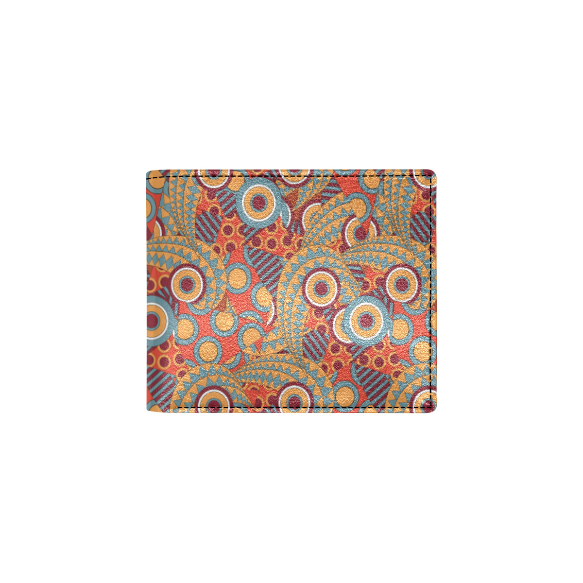 African Pattern Print Design 06 Men's ID Card Wallet