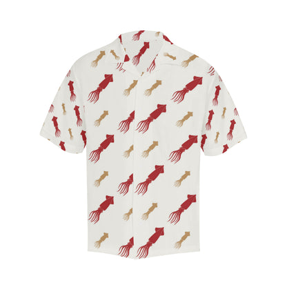 Giant Squid Pattern Print Design 01 Men's Hawaiian Shirt