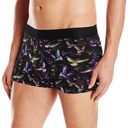 Pigeon Pattern Print Design 01 Men's Boxer Briefs