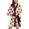 Apple Pattern Print Design AP01 Women Kimono Robe
