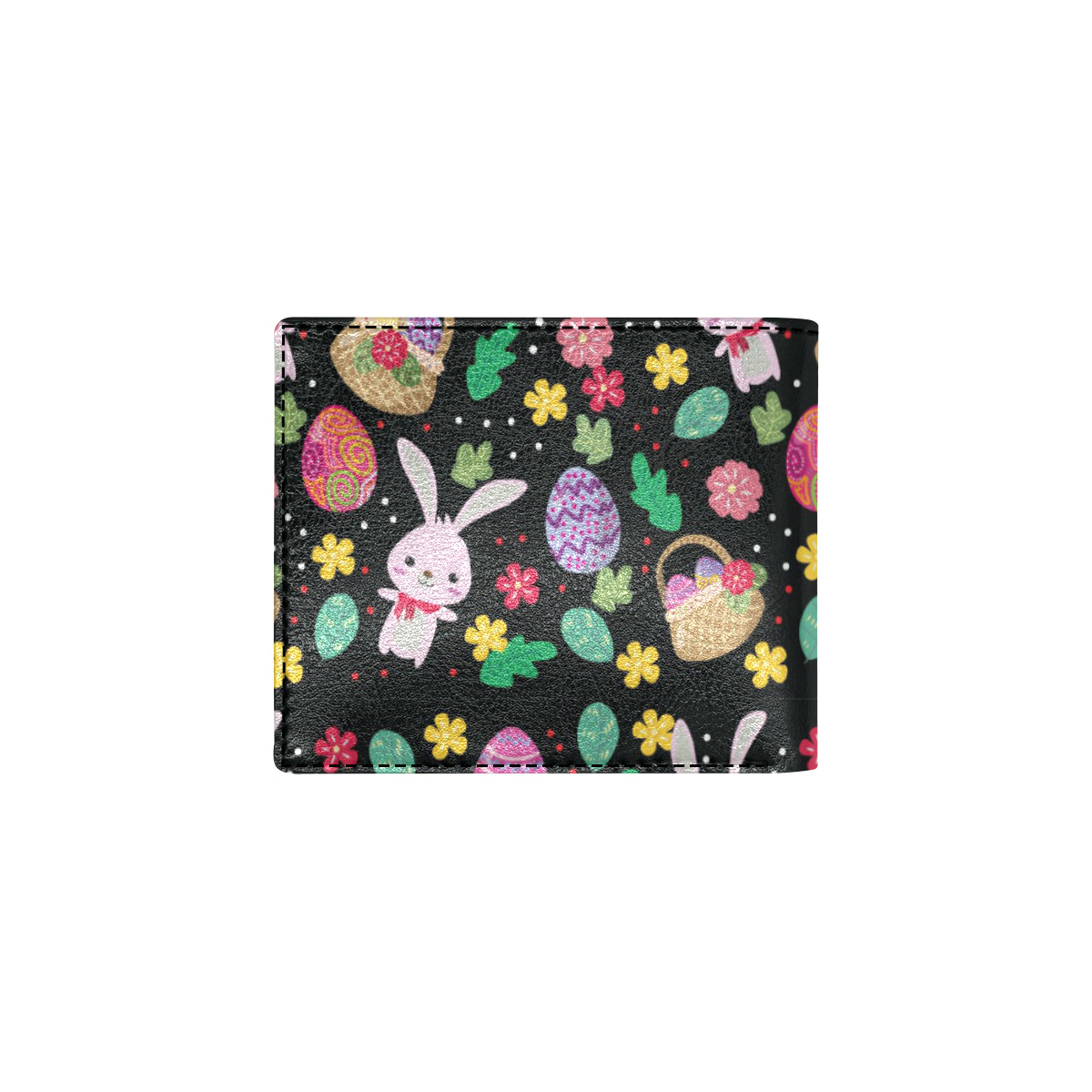 Easter Eggs Pattern Print Design RB05 Men's ID Card Wallet