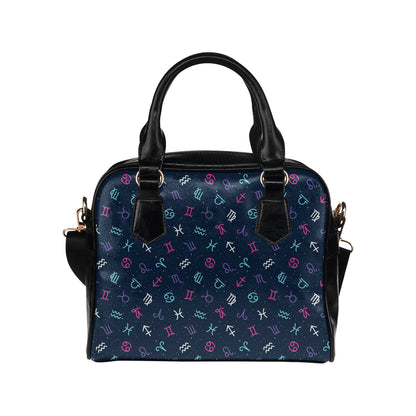 Constellation Pattern Print Design 04 Shoulder Handbag