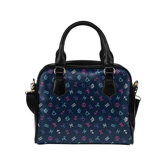 Constellation Pattern Print Design 04 Shoulder Handbag