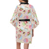 Cupcake Pattern Print Design CP06 Women Kimono Robe