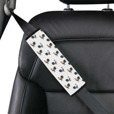 Chicken Pattern Print Design 02 Car Seat Belt Cover