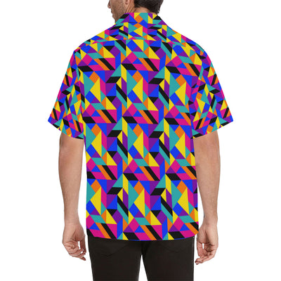 90s Colorful Pattern Print Design 1 Men's Hawaiian Shirt