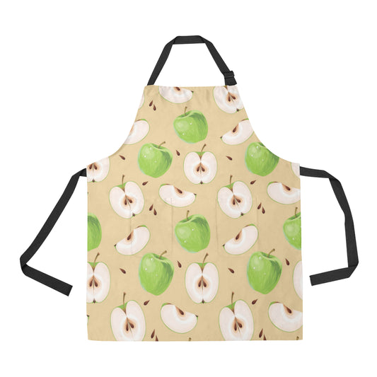 Apple Pattern Print Design AP07 Apron with Pocket
