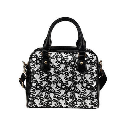 Cupid Pattern Print Design 04 Shoulder Handbag