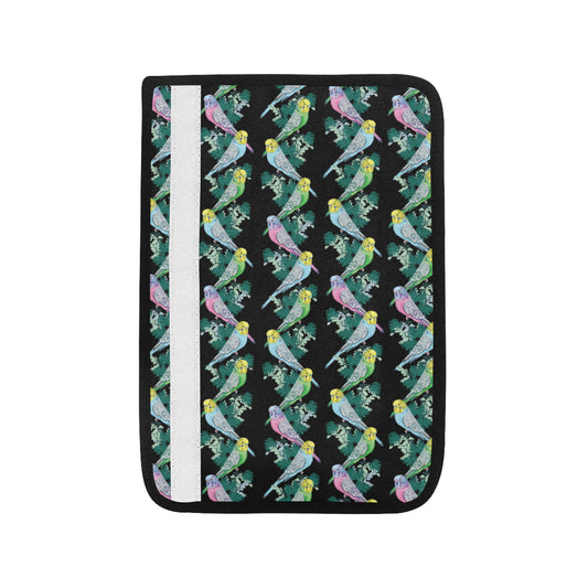 Budgerigar Pattern Print Design 03 Car Seat Belt Cover