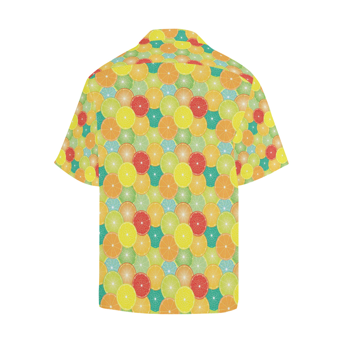 Citrus  Pattern Print Design 01 Men's Hawaiian Shirt