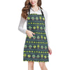 Cactus Pattern Print Design 07 Apron with Pocket