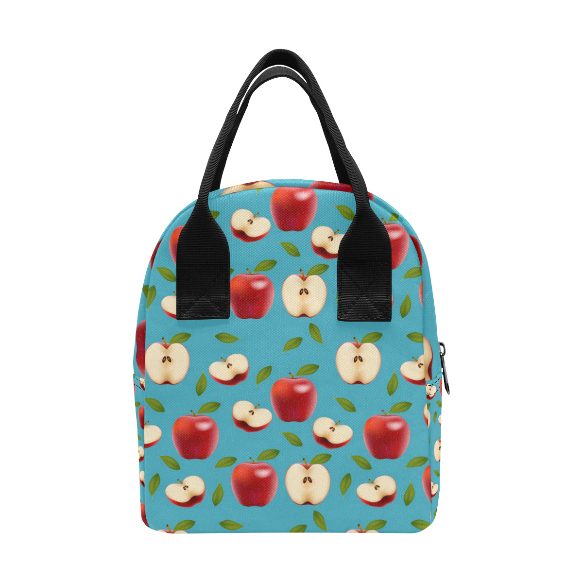Apple Pattern Print Design AP012 Insulated Lunch Bag