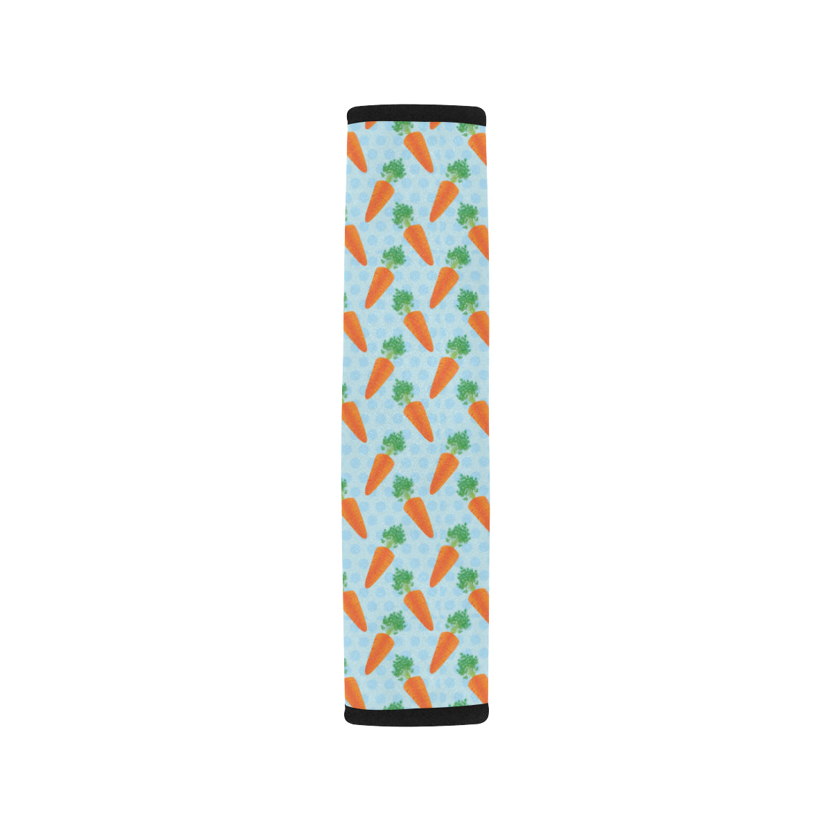 Carrot Pattern Print Design 01 Car Seat Belt Cover