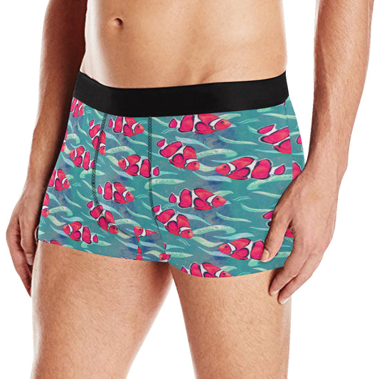 Clownfish Pattern Print Design 02 Men's Boxer Briefs