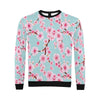 Cherry Blossom Pattern Print Design CB04 Men Long Sleeve Sweatshirt