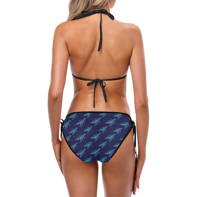 Sea Turtle Pattern Print Design T04 Bikini