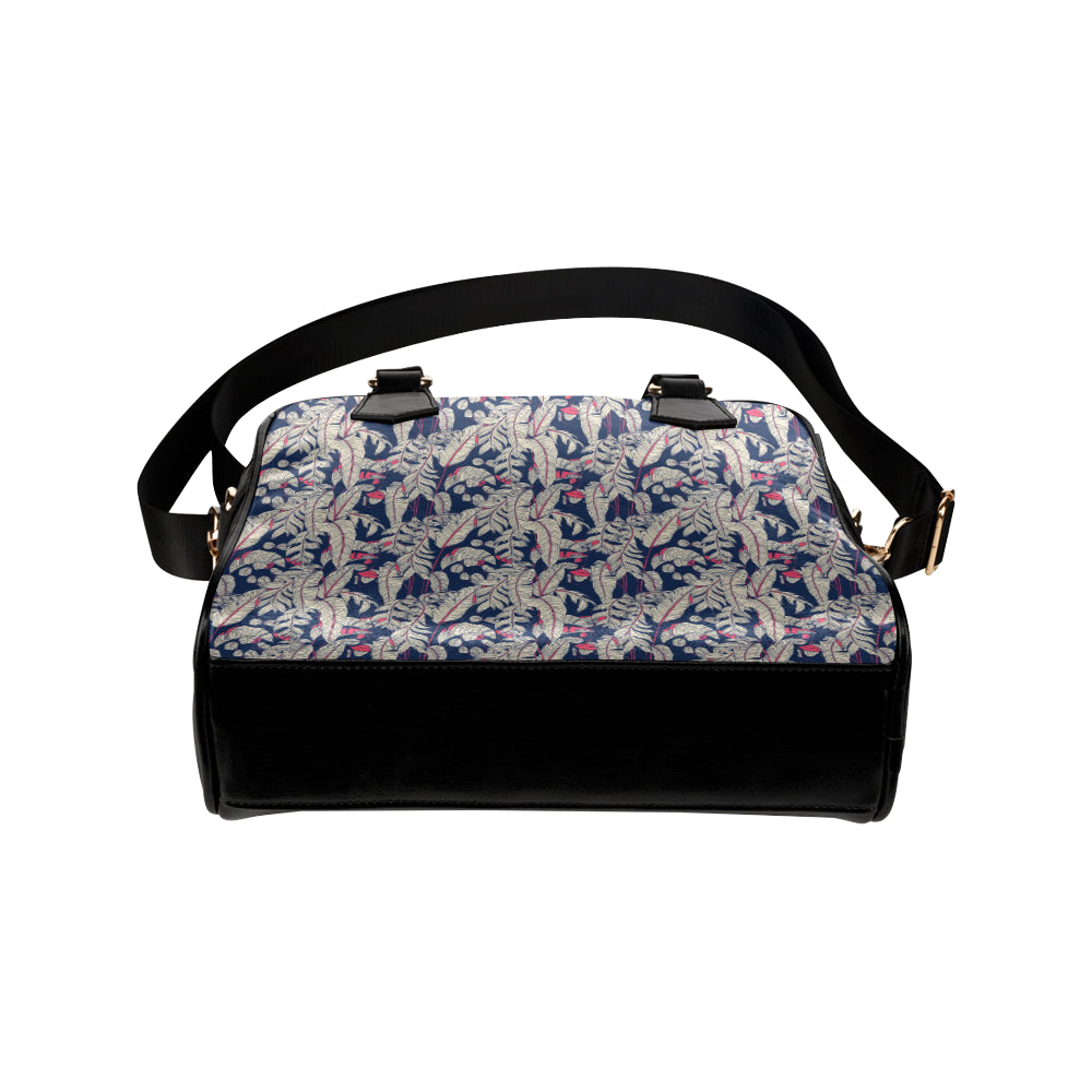 Bird Of Paradise Pattern Print Design 03 Shoulder Handbag
