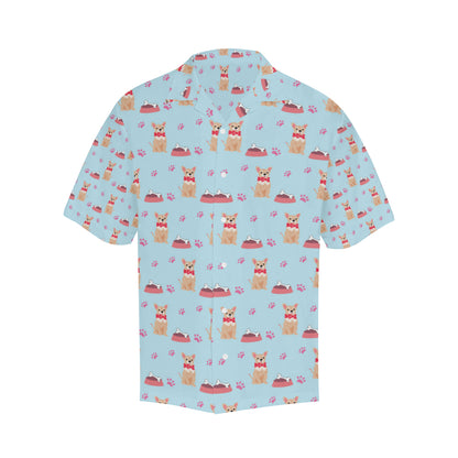 Chihuahua Pattern Print Design 05 Men's Hawaiian Shirt