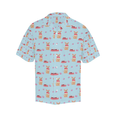 Chihuahua Pattern Print Design 05 Men's Hawaiian Shirt