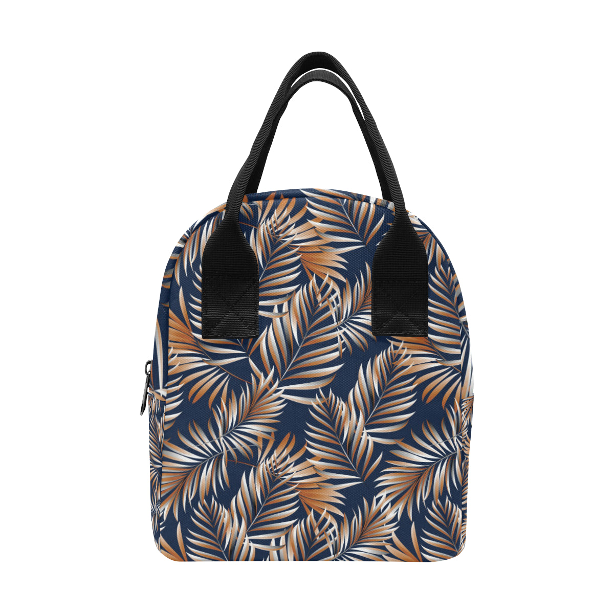 Tropical Flower Pattern Print Design TF07 Insulated Lunch Bag