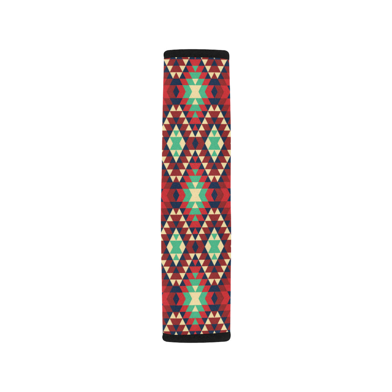 Native Pattern Print Design A07 Car Seat Belt Cover