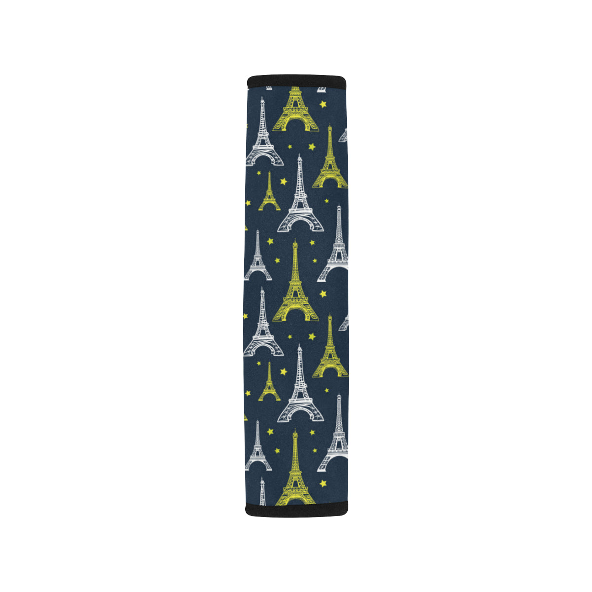 Eiffel Tower Star Print Car Seat Belt Cover