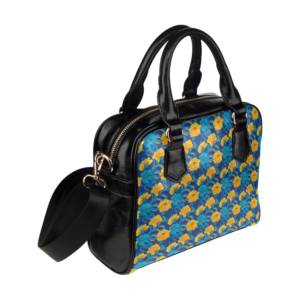 Boa Pattern Print Design 01 Shoulder Handbag