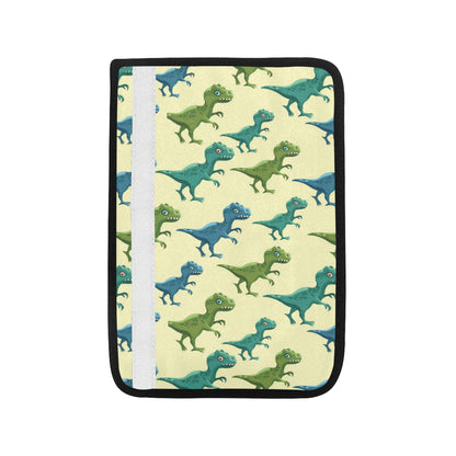 T Rex Pattern Print Design A04 Car Seat Belt Cover