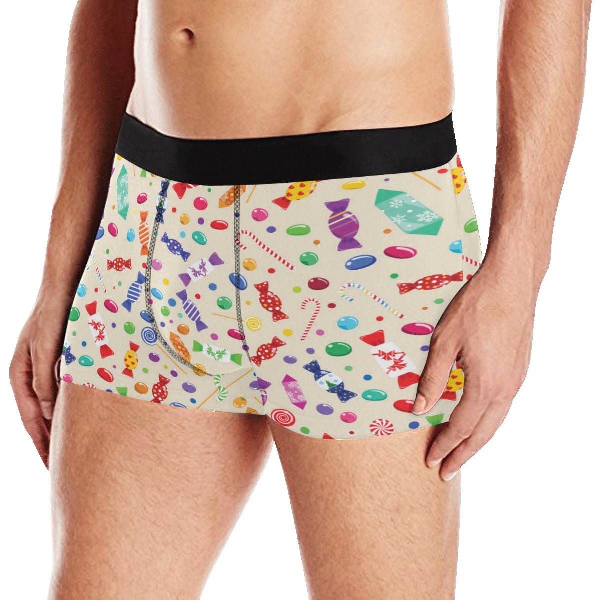 Candy Pattern Print Design 04 Men's Boxer Briefs