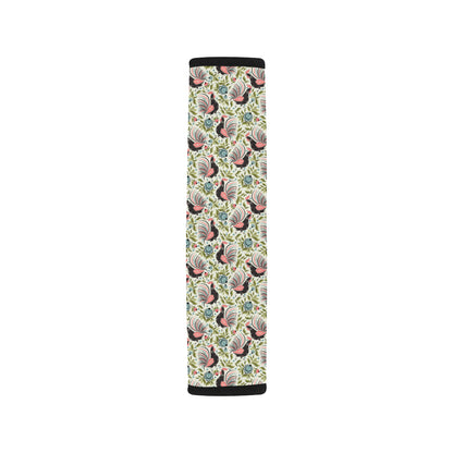 Rooster Print Design Car Seat Belt Cover